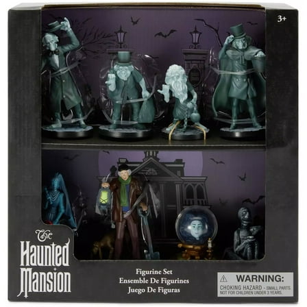 Disney The Haunted Mansion Deluxe 8-Piece PVC Figure Playset