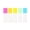 A, variant on 100Pcs Transparent Sticky Notes Index Tabs Fluorescent Page Markers Multicolor Self-Adhesive Book Tabs