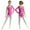 Hot Pink, variant on Hansber Big Girl's One Shoulder Ballet Dance Leotard Dress Latin Jazz Ballroom Dancing Bodysuit Figure Ice Skating Dress Burgundy 12