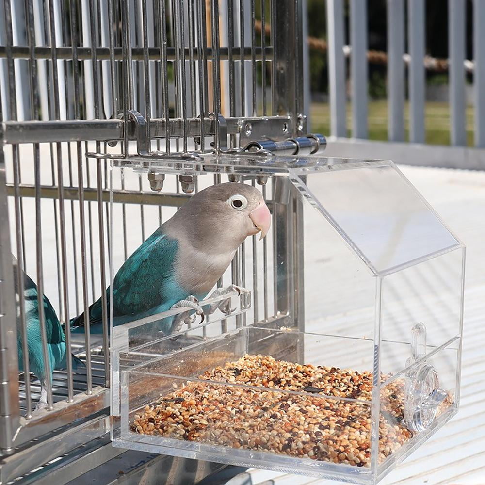 Buy IMSHIE Transparent Automatic Bird Feeder No Mess Bird Feeder