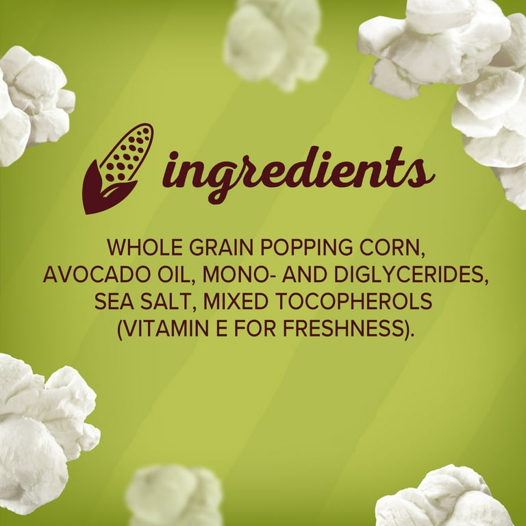 Orville Redenbacher's Avocado Oil Sea Salt Popcorn, Oz, 12
