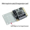 thumbnail image 6 of Chenyang CY Mini PCI-E PCI Express to SATA 3.0 Dual Ports Adapter Converter Hard Drive Extension Card Card, 6 of 7