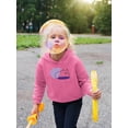 thumbnail image 2 of Sleepy Kitten Very Peri Lineart Hoodie Toddler -Image by Shutterstock,  2 Toddler, 2 of 4