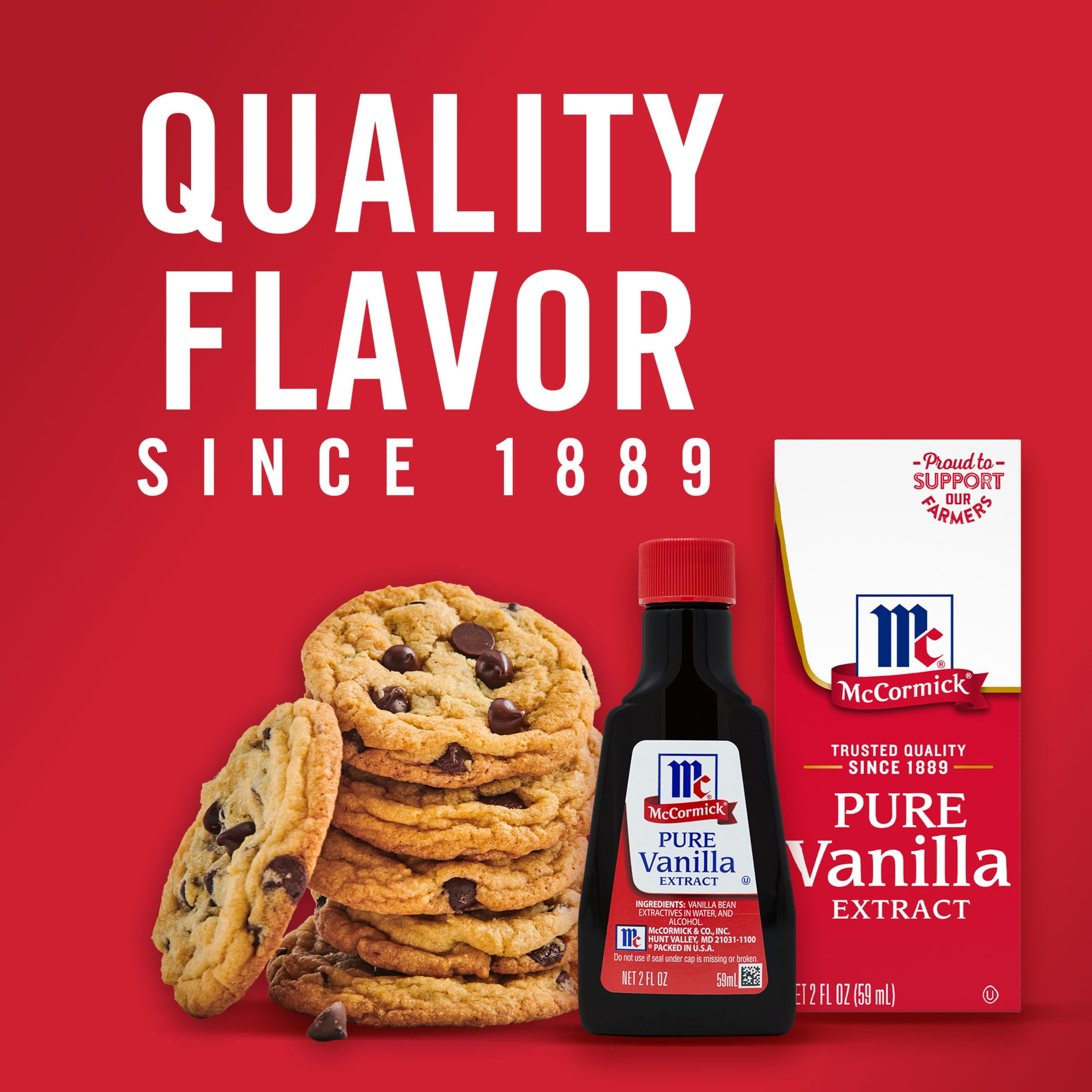 McCormick Pure Vanilla Extract, 2.0 fl oz Box
