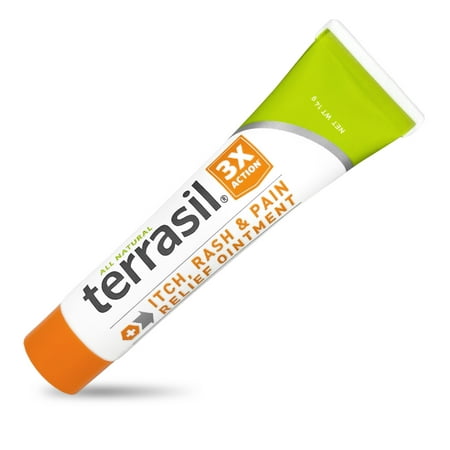 Terrasil® Itch Rash & Pain Relief Ointment with All-Natural Activated Minerals® 3X Action Quickly Treats Skin Rash and Pain (14gm Tube (Best Over The Counter Rash Medicine)