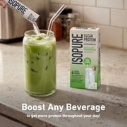 Isopure Clear Protein Powder with Electrolytes, Strawberry Kiwi Stick Pack, 6 Count