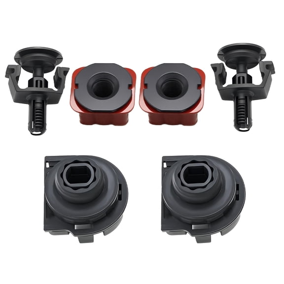 Radiator Mount Bushing Bracket Kit Fit for Mercedes-Benz C280 C300 GLK350 SL500