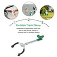 thumbnail image 4 of Shisuyan 1PC Practical Trash Pickup Tool 40cm Simple Garbage Clip Aluminum Alloy Rod Clip, 4 of 8