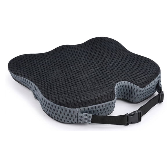 Maphissus 19 in Wedge Seat Cushion for Car ,  Breathable Memory Foam Driver Seat Cushion