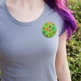 thumbnail image 2 of Lots of Ladybugs and Leaves Pattern Pinback Button Pin, 2 of 4