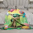 thumbnail image 7 of Baby Yoda Blanket Flannel Soft Blanket CouchCustom Bedding for Room for Christmas Birthdas (30"x40") Style, 7 of 7
