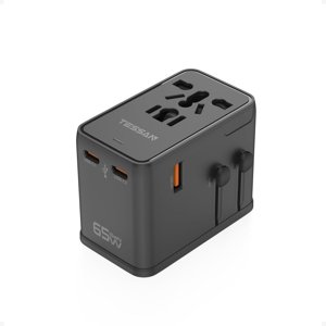 Universal Travel Adapter 65W International Power Adapter