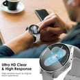 thumbnail image 2 of FL 2-Pack Compatible with Samsung Galaxy Watch 7 Screen Protector 40mm/44mm Accessories for Men Women, Durable Case with Tempered Glass HD Full Protective Cover for Galaxy Watch 7 Case, 2 of 7