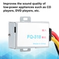 thumbnail image 4 of Audio Filter  Noise Suppressor Audio Noise Isolator Audio Power Filter Stereo Noise Suppressor Reducer For 12V Car Audio System, 4 of 8