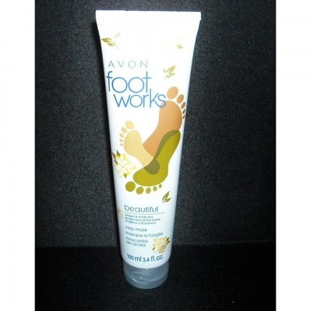 - Avon Foot Works Beautiful Ginger & White Tea Clay Mask