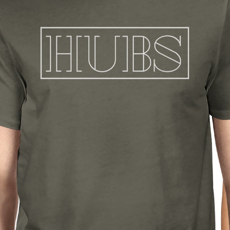 Couples Matching Hubs and Wife T-Shirt Set