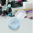 thumbnail image 4 of Nail Tool Box, Plastic Storage Tray, Double Layer Leak Proof Manicure Organizer with Semi Transparent Lid, Built In Drainage Basket, Portable Compact Design for Nail Technicians and Enthusiasts, 4 of 6