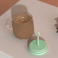 thumbnail image 3 of TIELUTT High Speed Mixing Cup Glass Self Stirring Travel Coffee Cup Self Stirring Coffee Cup Large Mugs 15oz Coffee Mug Set with Mug Set with Writing Ocean Glassware Winter Coffee Mugs for Women, 3 of 3