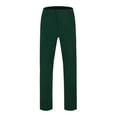 thumbnail image 6 of Men's Casual Pants Men's Autumn And Winter Slacks Tracksuit Pants With Pocket Stylish Jeans Cropped Army Green 33, 6 of 9
