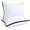 Black-Queen, variant on Standard Size White Decorative Pillow Set of 2