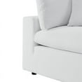 thumbnail image 4 of Modway Commix 5-Piece Modern Fabric Upholstered Patio Sectional Sofa in White, 4 of 11