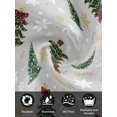 thumbnail image 7 of Grey Christmas Cloth Napkins Set of 4 Reusable Dinner Napkins, Winter Green Pine Tree Gold Snowflake Cocktail Napkin Washable Table Napkins for Wedding/Holiday Party/Baby Shower 20"x20", 7 of 7