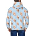 thumbnail image 5 of Zip Up Hoodies for Men - Conch Print Light Blue Long Sleeve Comfrt Men'S Fashion Hoodies & Sweatshirts, Jackets for Men Hoodies Pullover Clothing Clothes with Pouch, 5 of 5