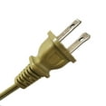 thumbnail image 2 of Royal Designs, Inc. Lamp Cord with Molded Plug, Stripped Ends Ready for Wiring, 8 ft long, Antique Gold, SPT-1 UL Listed&nbsp;, 2 of 4