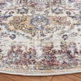 thumbnail image 3 of SAFAVIEH Astoria Darwin Oriental Area Rug, Ivory/Blue Rust, 6'7" x 6'7" Round, 3 of 8