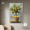 thumbnail image 5 of Lemon Orchard Duet Canvas Lemon Wall Art by Art Remedy, White Frame, 36" x 54", 5 of 7