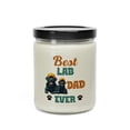 thumbnail image 3 of Best Labrador Retriever Dad Ever Happy Father's Day Soy Wax Candle Lab Dog Lover Gifts 9oz White Birch & Black Pepper Candle - 02006, 3 of 5