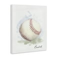 thumbnail image 3 of Stupell Industries Soft Pastel Baseball Sports & Sports Teams Painting Wrapped Canvas Canvas Art Print Wall Art, 24 x 30, 3 of 7