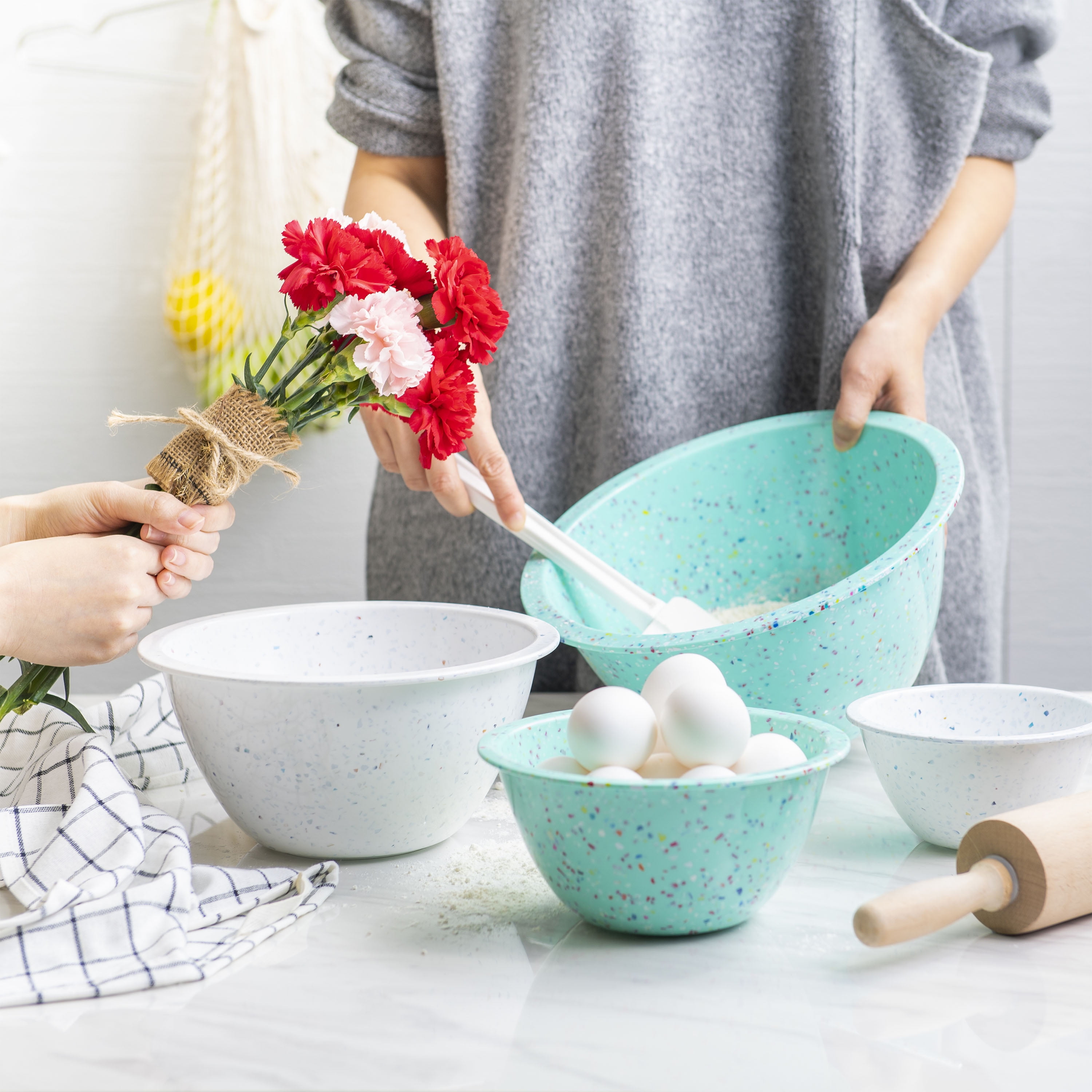 Zak Designs Nested Mixing Bowls