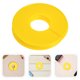 thumbnail image 1 of Luxshiny 20Ud Separadores De Tamaño Para Ropa En Racks Plástico Amarillo Circular Para Organización De Closet, 1 of 8