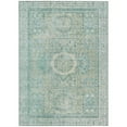 thumbnail image 2 of Addison Rugs Chantille Indoor/Outdoor Traditional Border Turquoise Machine Washable Rectangle Rug, 8' x 10', 2 of 7