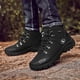 thumbnail image 4 of Zapatos de senderismo al aire libre de gran tamaño para otoño e invierno, zapatos de entrenamiento de combate para senderismo para hombres, zapatos de hombre a largo plazo, 4 of 5