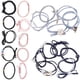 thumbnail image 1 of Fashionable Elastic Hair Ties for Women with Assorted Color Rubber Bands for Decoration 24pcs, 1 of 5