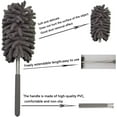 thumbnail image 3 of Microfiber Extendable Duster, Detachable Washable Head, For Wide Usage In Home Office And Cars, Non-slip Handle And Rust-proof Stainless Steel Pole, Capture Dirt Dust And Moisture, 3 of 5