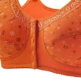 thumbnail image 4 of Aofany Bras for Women Front Closure No Underwire Comfort Senior Wireless Snap Closing Bra, 34B/C-46B/C, 4 of 4