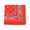 Red, variant on Pack of 36 XL Non Fading Paisley Polyester Bandanas 27 x 27 In - Bulk Wholesale
