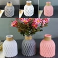 thumbnail image 6 of Plastics Flower Vase, Anti-ceramic Floral Vase Home Decor Centerpieces for Home Decor Centerpieces, Arranging Bouquets, 6 of 9