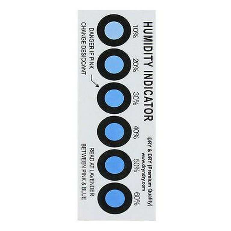 Humidity Indicator Cards  Acoustic Musical Instruments & Humidity