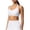 White, variant on FAHXNVB Women Halter Sports Bras Workout Impact Padded Basic Bra Seamless Backless Gym Yoga Crop Tank Top,S,Yellow