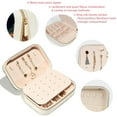 thumbnail image 3 of Starry Animals Velvet Portable Storage Box with Removable Compartment: Display Case, Jewelry Box, and Jewelry Stand - Gift, 3 of 7