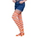 thumbnail image 2 of Sonducket Medias pantimedias por encima de la rodilla calcetines largos Iris rayas calentador muslo alto juego de rol Cosplay niñas disfraces Medias tipo 9, 2 of 6