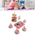 thumbnail image 1 of Kid Afternoon Tea Set, Dessert Early Education Simulation Tea Party Set  for Kids Gifts, 1 of 8