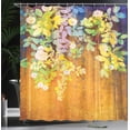 thumbnail image 3 of Ambesonne Colorful Shower Curtain, Misty Backdrop, 69"Wx84"L, Multicolor, 3 of 4