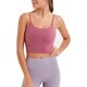 thumbnail image 3 of Sujetador deportivo acolchado para mujer, camisetas de entrenamiento para correr, camiseta sin mangas de Yoga Zhivalor WRMH-408-1, 3 of 4
