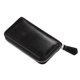 thumbnail image 1 of Ofertas únicas Funda de cuero para llavero de coche Funda protectora para llavero inteligente Universal para hombres y mujeres Negro, 1 of 1
