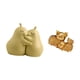 thumbnail image 5 of Juego de sujetalibros decorativos, soportes para libros, figuras de , resina, topes resistentes para estantes, adecuados para sala de estar,, 5 of 8